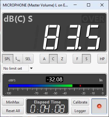 decibel meter for windows 10